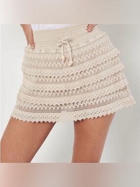 Altar’d State crochet coverup skirt